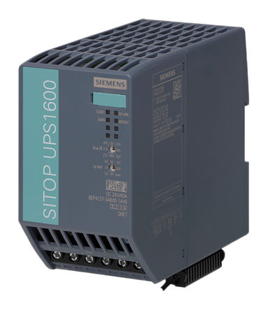Siemens - 6EP4137-3AB00-1AY0 - Siemens SITOP UPS1600 ϵ 960W ģʽ DIN 尲װԴ 6EP4137-3AB00-1AY0, 98.8%Ч, 29V dc, 40A, 24V dc 24V dc/		
