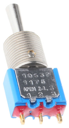 Apem - 106371175 - Apem ˫ л 106371175, (On)-Off-(On), 3 A @ 24 V ֱ		