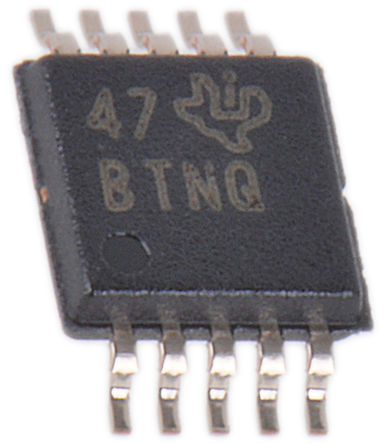 Texas Instruments - ADS1018IDGST - Texas Instruments ADS1018IDGST 12 λ ADC, , SPIӿ, 10 VSSOPװ		