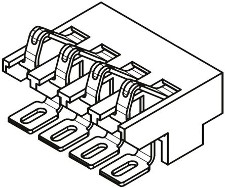 Molex - 47410-0001 - Molex 47410 ϵ 4 · ĸ  47410-0001, 1A, 200 V, SMT		
