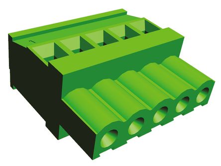 TE Connectivity - 284040-5 - TE Connectivity Buchanan ϵ 5mm ھ 5 ·  ɫ ֱ ͷ 284040-5, 尲װ, Ӷ˽		