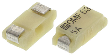 Schurter - 3402.0017.11 - Schurter 5A F۶ װ۶ 3402.0017.11, 7.4 x 3.1 x 2.6mm, 63V ac/dc		