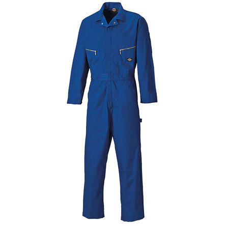 Dickies - WD4879 RB Med 40-42T - Dickies WD4879 RB Med 40-42T 42in 蓝色 男性 棉，PET，PTFE 连体工作服		