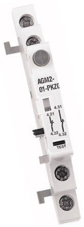Moeller - AGM2-01-PKZ0 - Eaton 氲װ  AGM2-01-PKZ0, ݶӶ, 2 , 2 A ֱ3.5 A , 220 V ֱ500 V 		