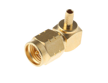 RS Pro - 60-02L TGG - RS Pro 60-02L TGG ֱ С 50 °װ SMA  ͷ, ѹӶ˽, RG174, RG316/U		