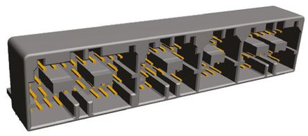 TE Connectivity - 1-178203-6 - TE Connectivity Multilock 040 II ϵ 4 100· ֱ 2.5mmھ ͨ ӡˢ· 1-178203-6, Ӷ˽, ߶԰		