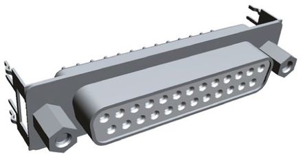 TE Connectivity - 7-1393740-2 - TE Connectivity Amplimite HD-20 ϵ 2.76mm ھ 25 · ͨװװ PCB D-sub   7-1393740-2		