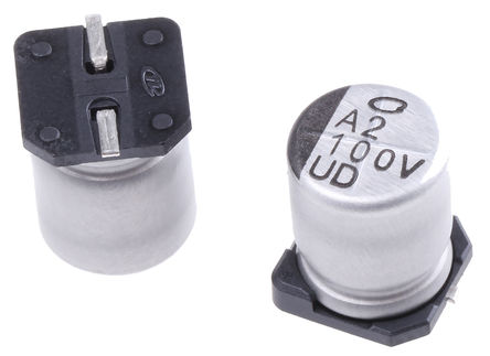 Nichicon - UUD1V101MNL1GS - Nichicon UD ϵ 35 V 100F SMD  UUD1V101MNL1GS, 20%ݲ, +105C, 5101-4װ		