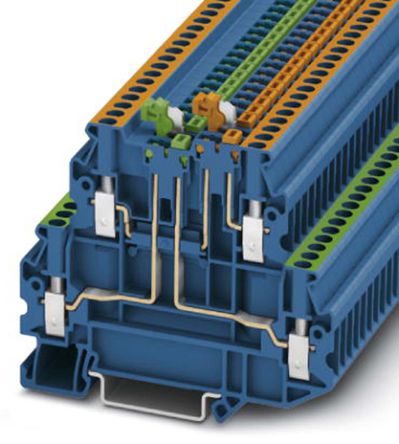 Phoenix Contact - 3044671 - Phoenix Contact Clipline UTT ϵ 3044671 4 · Ͽ, NS 35/15, NS 35/7,5, ݶ˽, 26  12 AWG߹, 16A, 400 V		