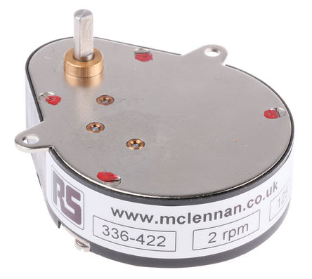 McLennan Servo Supplies - P5-G23L82 - McLennan Servo Supplies 125:1   P5-G23L82, 0.8 NmŤ, 40rpm, 4mmֱ		