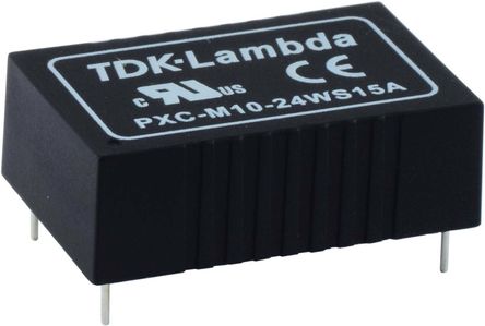 TDK-Lambda - PXC-M03-48WS-12 - TDK-Lambda PXC-M03W ϵ 3W ʽֱ-ֱת PXC-M03-48WS-12, 18  75 V ֱ, 12V dc, 250mA, 5kV acѹ, 87%Ч		