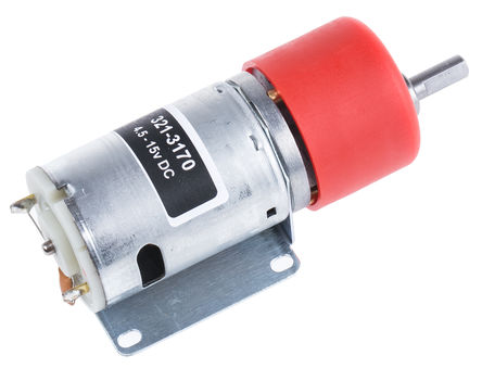 RS Pro - 919D8101 - RS Pro 919D ϵ ֱִ綯 919D8101, ˢ, 12 V4.5  15 V ֱ, 6000 gcm, 15 rpm, 19.8 W		