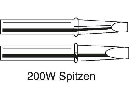 Weller - 4CT5DD7-1 - Weller DD7 ϵ�� CT5DD7, 5 mm ֱ������ ����ͷ, ʹ����W60P��W60P3 ��������		