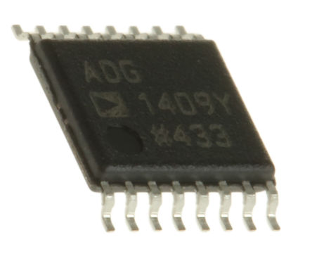 Analog Devices - ADG1409YRUZ - Analog Devices ADG1409YRUZ ·, ˫ 4:1, 12 VԴ, 16 TSSOPװ		
