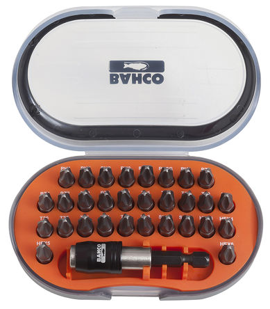 Bahco - 60T/31-1 - TORSION BITS SET PH,PZ,T,HX,SL		