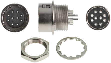 Hirose - HR10G-10R-10S(71) - Hirose HR10 ϵ 10· 尲װ ֱ   HR10G-10R-10S(71), ĸ, ʽӺ		