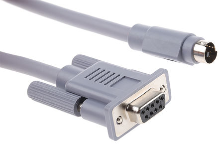 Mitsubishi - GT01-C30R2-6P - Mitsubishi GT01-C30R2-6P 电缆, 3m电缆, 使用于 HMI GT11, GT15		