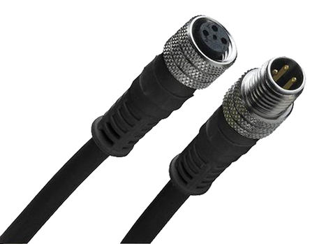 Brad - 120087-8140 - Brad 120087 ϵ 1200878140 IP67 M8   M8 ͷ , 3 A 60 V 0.25 mm2, 24 AWG		