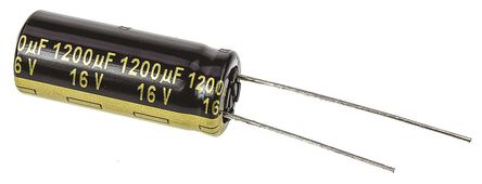 Panasonic - EEUFM1C122L - Panasonic FM  ϵ 16 V ֱ 1200F ͨ  EEUFM1C122L, 20%ݲ, +105C		