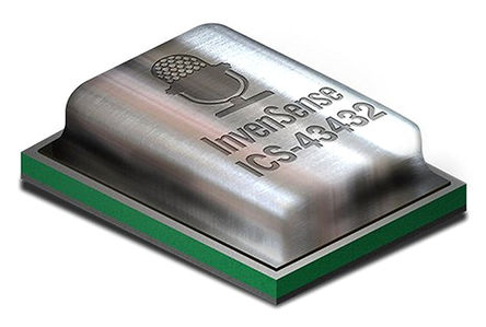 InvenSense - ICS-43432 - InvenSense ȫλ װ ˷ ICS-43432, 50  20000 Hz, -27  -25dB		