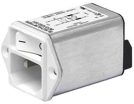 Schurter - DC12.2202.031 - Schurter 尲װ C14 IEC ˲ ͷ DC12.2202.031, Ӷ˽, 2A, 250 V 		