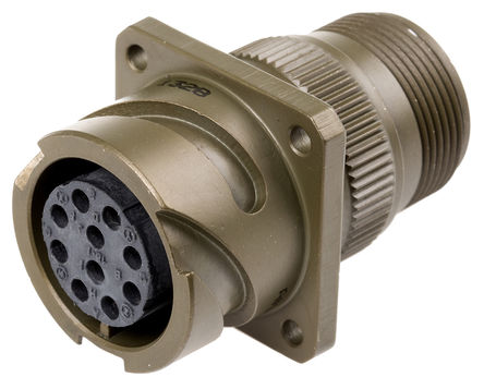 Amphenol - 97B-3100A18-1S - Amphenol 10· ڹʽ    97B-3100A18-1S, ĸо, ǳߴ18, MIL-DTL-5015		