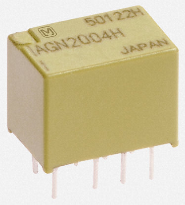 Panasonic - AGN2104H - Panasonic AGN2104H ˫˫ PCB װ ̵, 1 A, 4.5V dc, ڵԴӦ		