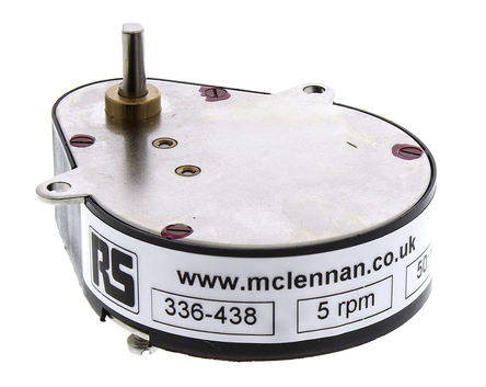 McLennan Servo Supplies - P5-G17L82 - McLennan Servo Supplies 50:1   P5-G17L82, 0.8 NmŤ, 100rpm, 4mmֱ		