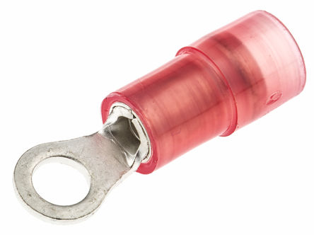 RS Pro - RNYD1-3.2 - RS Pro RNYD ϵ, ɫ Ե ѹӶ RNYD1-3.2, M3 (#4) ˨, 3.2mmڻֱ, 18.5mmܳ		