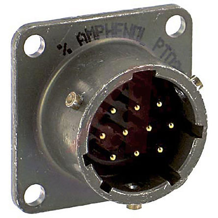 Amphenol - PT02A-12-10P - Amphenol PT ϵ 10· 尲װ  ʽ  PT02A-12-10P, о, ǳߴ12, MIL-DTL-26482		