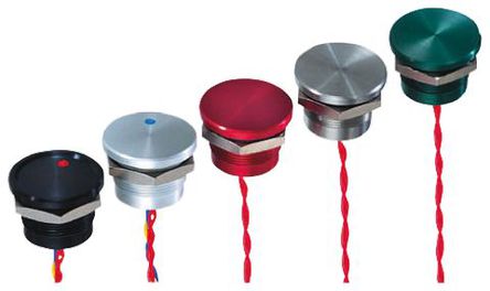 Apem - PBAR2AF0000LOG - Wire Lead ѹ翪, 200 mA @ 24 V ֱ, , -40  +75C		