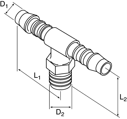 RS Pro - 7208910006 - RS Pro  T  ܼ 7208910006, 1/8 in R 		