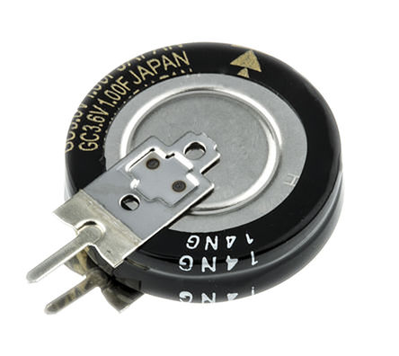 Panasonic - EECRG0V155V - Panasonic RG ϵ 1.5F 3.6 V ֱ  EDLC EECRG0V155V, -20  +80% ݲ		