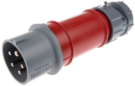 Mennekes - 3977 - Mennekes PowerTOP ϵ ɫ 5P ҵԴ °װ ͷ 3977, 32A, 400 V, IP44		