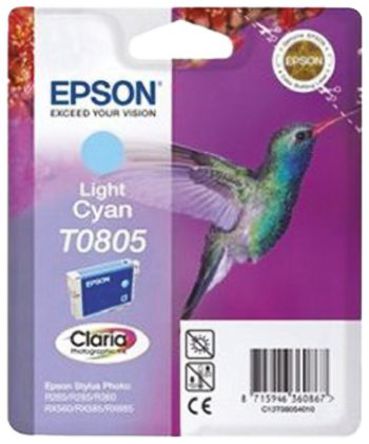 Epson - C13T080540A0 - Epson ǳɫ ī, T0805ͺī, ڶͺŴӡ		