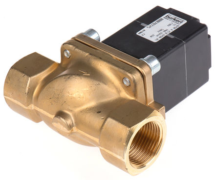 Burkert - 078725 - Burkert 0290 ϵ 2˿ ͭ ŷ 078725, 16 bar, 1in˿, NC, 230 V 		
