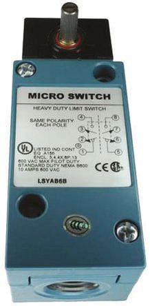 Honeywell - LSYAB6B - Honeywell HDLS ϵ ѹп ٶ λ LSYAB6B, תܸ, DPDT, 2 /2 , 600V		