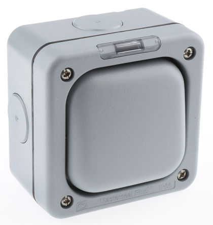 MK - K56401GRY - MK Masterseal ϵ 2 · BS ׼ IP66 10 A 250 V  ɫ ޹ ̼֬ ҡ ƿ K56401GRY, ƽӰװ, 1, ϵݶӶ ʹ		