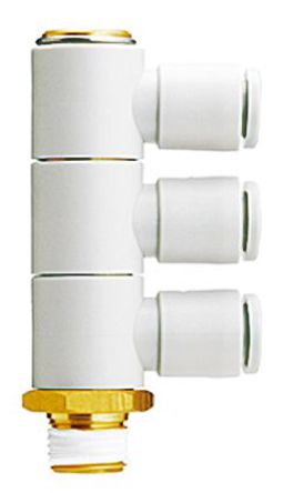 SMC - KQ2VT08-03AS - SMC KQ2 ϵ ̼ ֱ - KQ2VT08-03AS, R 3/8 , ʽ 8 mm		