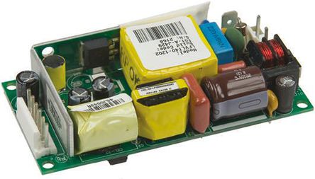 EOS - LFVLT40-1200 - EOS 40W  ǶʽģʽԴ SMPS LFVLT40-1200, 180  264 V ac, 90  132 V ac, 5V dc, 8A, 82%Ч, ʽװ		