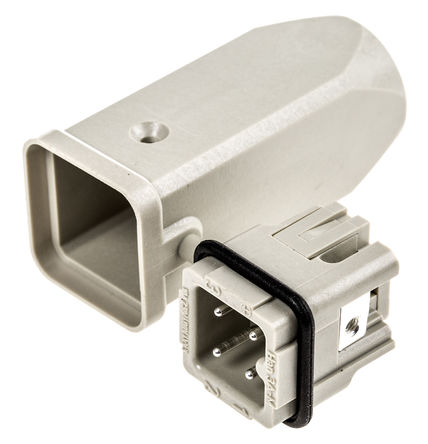 Harting - 09200032611+19200031440 - Harting Han A ϵ 3  ͷ RJ45-Rangierfeld ׼ 09200032611+19200031440, M20 Ƴߴ, 10A, 230  400 V 		