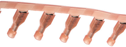 TE Connectivity - 2-520181-2 - TE Connectivity Ultra-Fast .187 ϵ ɫ Ե ѹӲ 2-520181-2, 4.75 x 0.51mm, о		