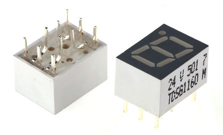 Vishay - TDSG1160 - Vishay 1ַ 7  ɫ LED  TDSG1160, 6 mcd, 7.0mmַ, ͨװװ		