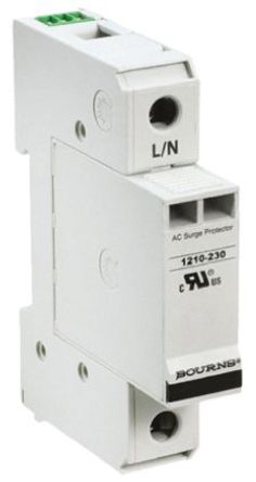 Bourns - 1210-1S-230 - Bourns 1210 ϵ 415 V  100kA 1  1210-1S-230, DIN 찲װ, 18 x 67 x 90mm		
