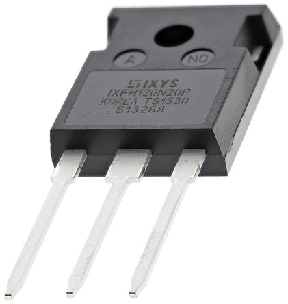 IXYS - IXFH120N20P - IXYS HiperFET, Polar ϵ Si N MOSFET IXFH120N20P, 120 A, Vds=200 V, 3 TO-247װ		