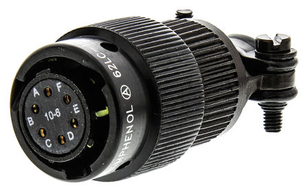 Amphenol - 62LC-16F10-06SN(771) - Amphenol 62LC ϵ 6· °װ ֱ  ͷ 62LC-16F10-06SN(771), ĸ, ʽӺ		