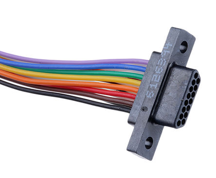 Glenair - MWDL15P-6E5-18 - Glenair 457.2mm 15 ·ʽ΢ D-Sub  ɶ  MWDL15P-6E5-18		