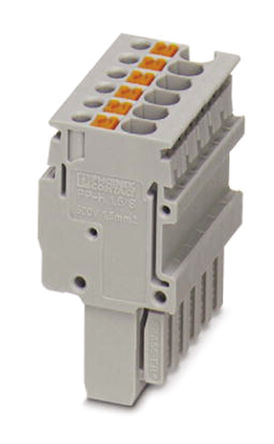 Phoenix Contact - 3062113 - Phoenix Contact CLIPLINE ϵ 3062113 3 · ߶Ӳͷ, ʽ˽, 0.14  1.5 mm2߹, 17.5A, 500 V		