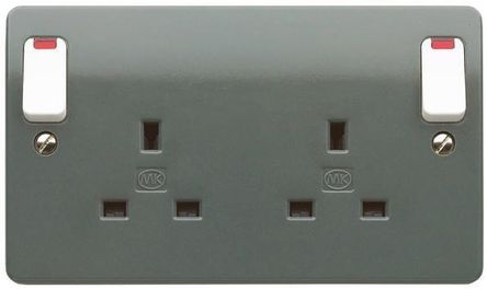 MK - K2476 GRA - MK IP2XD 2 ȹ G  - Ӣʽ  K2476 GRA, 迪, 13A, 250V		