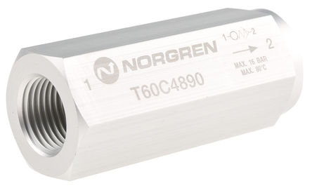 Norgren - T60C4890 - Norgren T60 ϵ G 1/2 ĸ ۶ T60C4890, 23.2L/s, 16barѹ		
